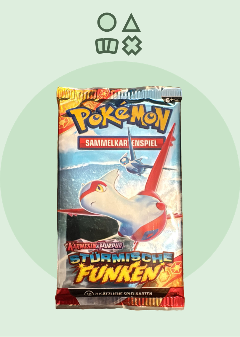 Pokémon Karmesin & Purpur Stürmische Funken Booster - deutsch