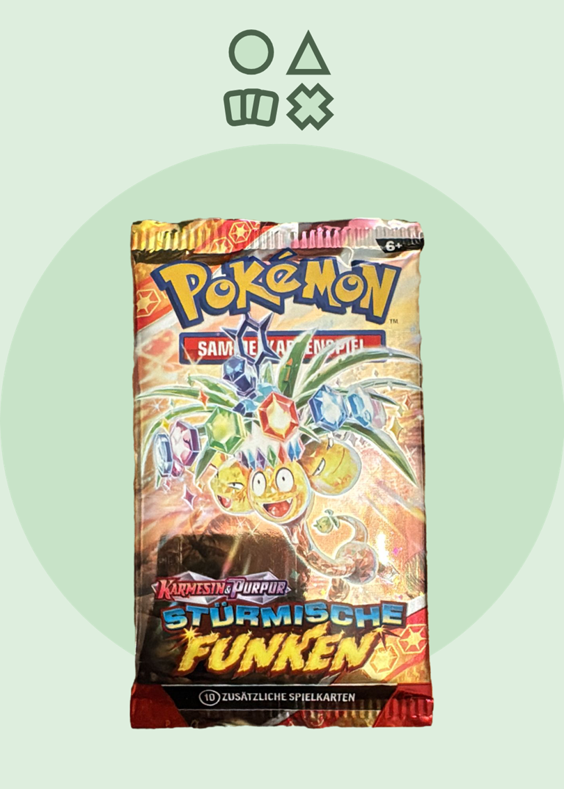 Pokémon Karmesin & Purpur Stürmische Funken Booster - deutsch