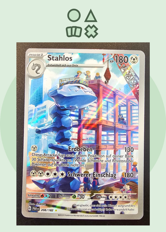 Steelix - NM (PAR208 Scarlet &amp; Violet Paradoxrift)