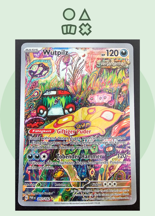 Rage Mushroom - NM (PAR207 Scarlet &amp; Violet Paradoxrift)