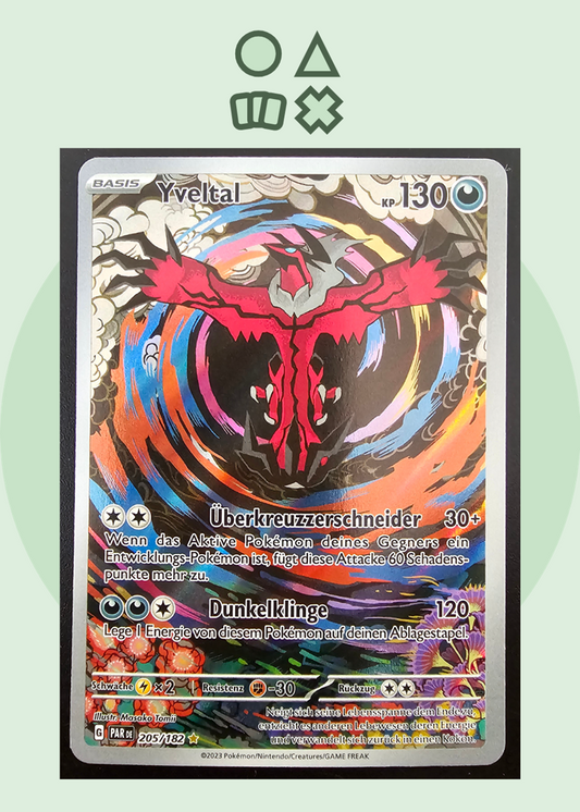 Yveltal - NM (PAR205 Scarlet &amp; Violet Paradoxrift)